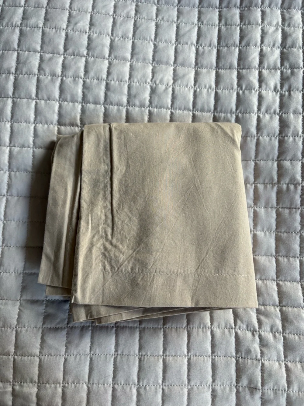 NWT Quince Brushed Cotton Euro Sham - Toffee